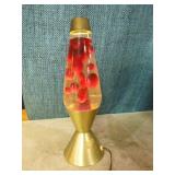 Floor Lamp and Lava Lamp