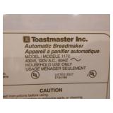 Toastmaster Bread Maker