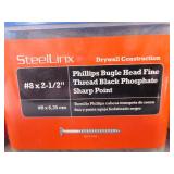 3 Packs of SteelLinx Phillips Bugle Head Screws