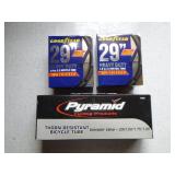 3 Bicycle Tire Tubes