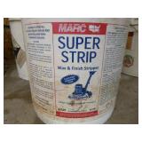 2 Pails of Marc Super Strip Wax and  Finish Stripper
