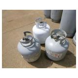 3 LP 20 Gallon Tanks