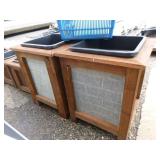2 Outdoor Planters