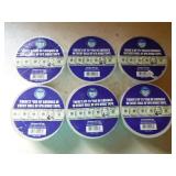 6 Rolls of Aluminum Foil HVAC Tape