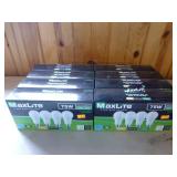 8 Packs of Maxlite Replacement Light Bulbs