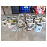 17 Beer Steins