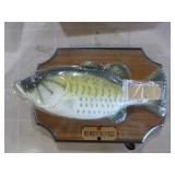 2 Playful Animated Mounted Fish