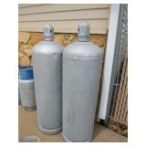 2 Gas 100 Gallon Gas Tanks