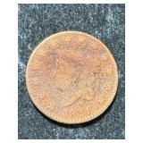 1821 US CORONET HEAD LARGE CENT