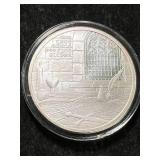 1 TROY OZ .999 FINE SILVER ROUND IN AIRTITE