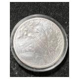 1 TROY OZ .999 FINE SILVER ROBINHOOD ROUND IN AIRTITE