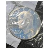 1971-S US SILVER EISENHOWER DOLLAR