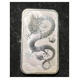 1 TROY OZ .999 FINE SILVER 2019 AUSTALIAN BAR