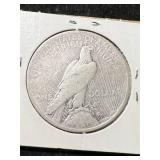 1924 US PEACE SILVER DOLLAR
