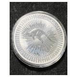 2023 AUSTRALIAN KANGAROO 1 TROY OZ .9999 FINE SILVER IN AIRTITE