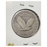 1929 US STANDING LIBERTY QUARTER