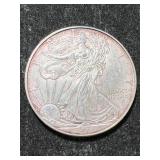 2008 AMERICAN SILVER EAGLE 1 TROY OZ .999 FINE SILVER