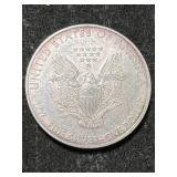 2008 AMERICAN SILVER EAGLE 1 TROY OZ .999 FINE SILVER