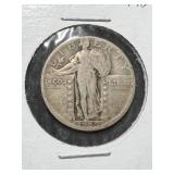 1929-D US STANDING LIBERTY QUARTER