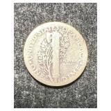 1918-D US MERCURY DIME
