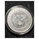 1 TROY OZ .999 FINE SILVER TOKELAU ROUND IN AIRTITE