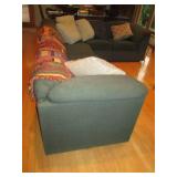 2pc upholstered Sectional sofa with...
