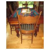 Beautiful vintage hardwood Table (s...