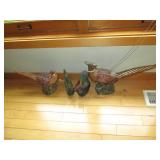 Hand carved and painted rooster fig...