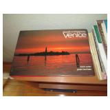 Wood bookshelf plus content appro...