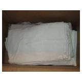 Box of misc table linens...