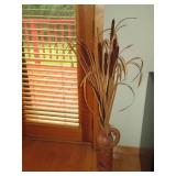 Mid Century Terra cotta pitcher wit...