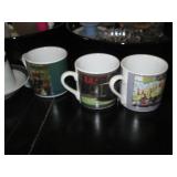 Saki cups with saucers plus variety...