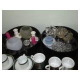 Saki cups with saucers plus variety...