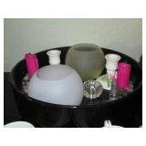 Saki cups with saucers plus variety...