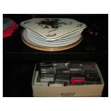 Assortment of Christmas themed tabl...