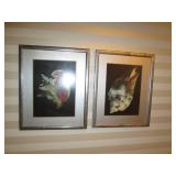 Misc wall art plus ceramic birdhous...