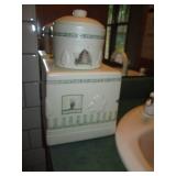 Misc wall art plus ceramic birdhous...