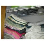 Large assortment of pillow cases an...