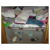 Variety of hand and bath towels...