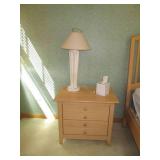 Pair of Light tone 2-drawer night s...