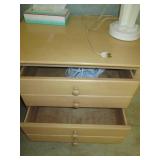Pair of Light tone 2-drawer night s...
