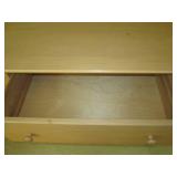Light tone wood 6-drawer dresser ap...