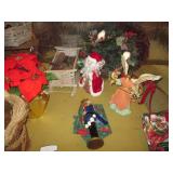 Large collection of Christmas decor...