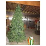 Lighted Christmas tree...