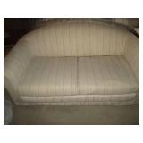 Small loveseat, two chairs and two ...