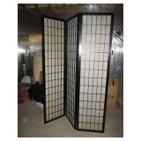 Room divider 54" x 74"...