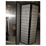 Room divider 54" x 74"...