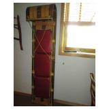 Vintage Adirondack toboggan with co...