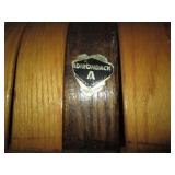 Vintage Adirondack toboggan with co...