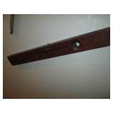 Vintage wood saw, utility knife, le...